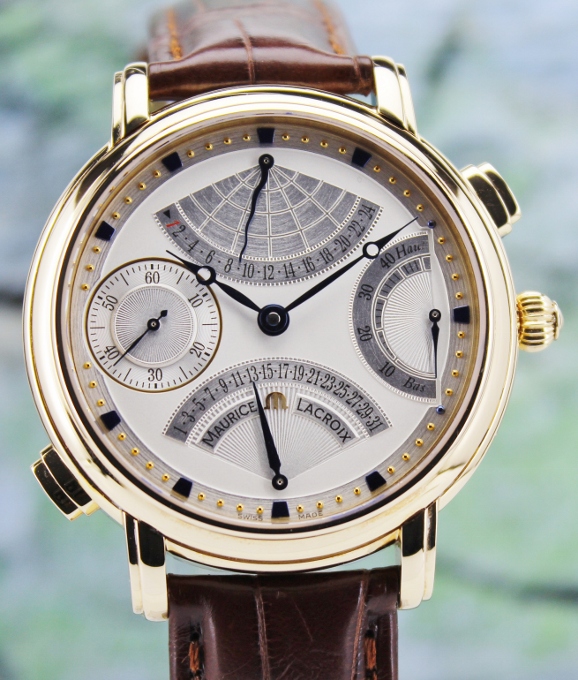 (image for) Maurice Lacroix 18K Yellow Masterpiece Double Retrograde / MP7018